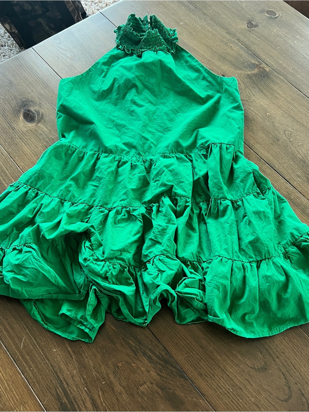 Alexia Admor Molly smocked neck trapeze dress-size 10